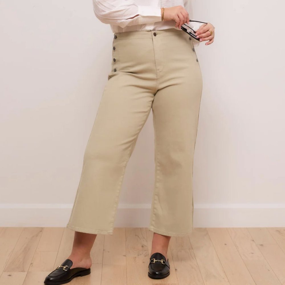 Yoga Jeans | LILY WIDE LEG JEANS / SANDY BEACH | Size 24